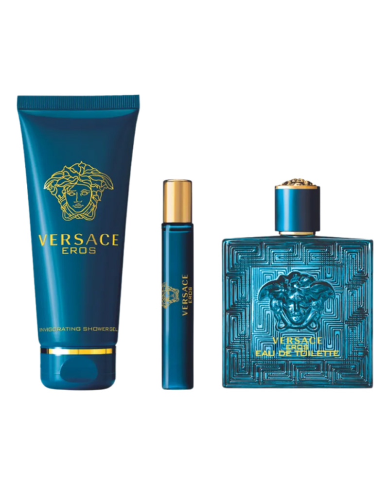 Versace eros perfume gift set hot sale