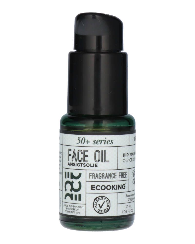 ecooking face oil 50+ cbd & vitamin e 30 ml