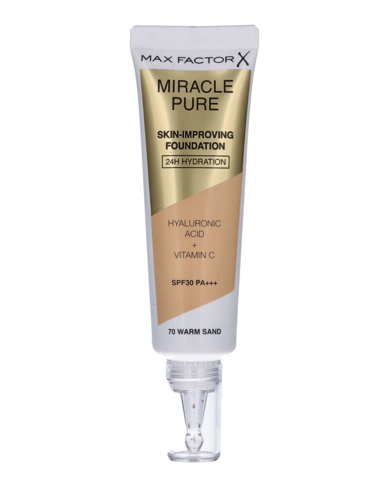 max factor miracle pure skin-improving foundation - 70 warm sand 30 ml