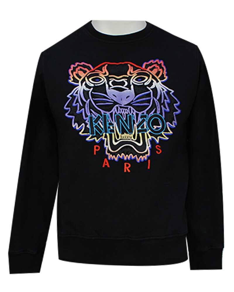 kenzo gradient tiger sweatshirt l