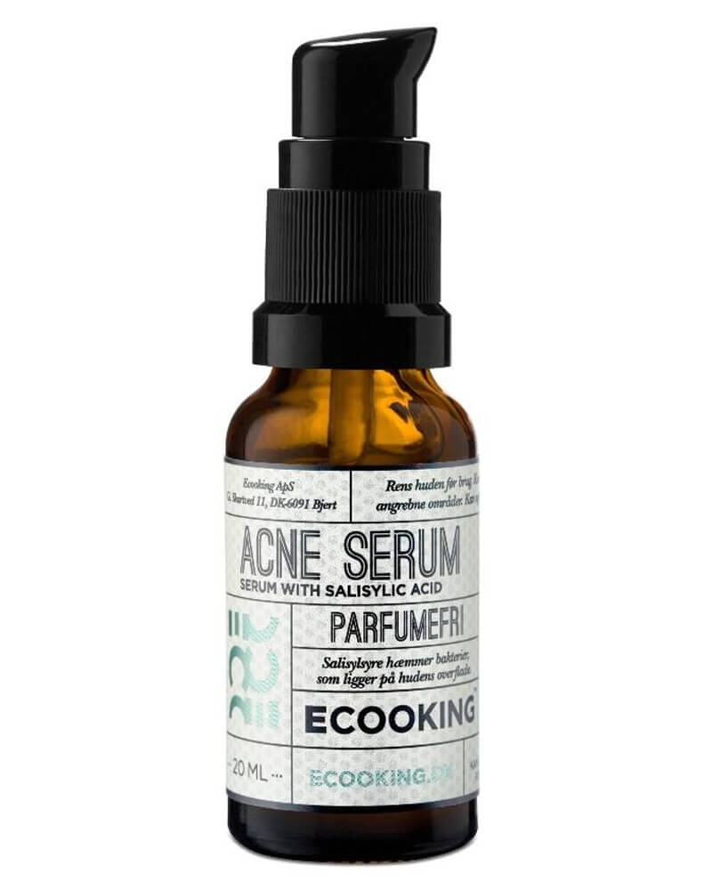 ecooking acne serum fragrance free 20 ml