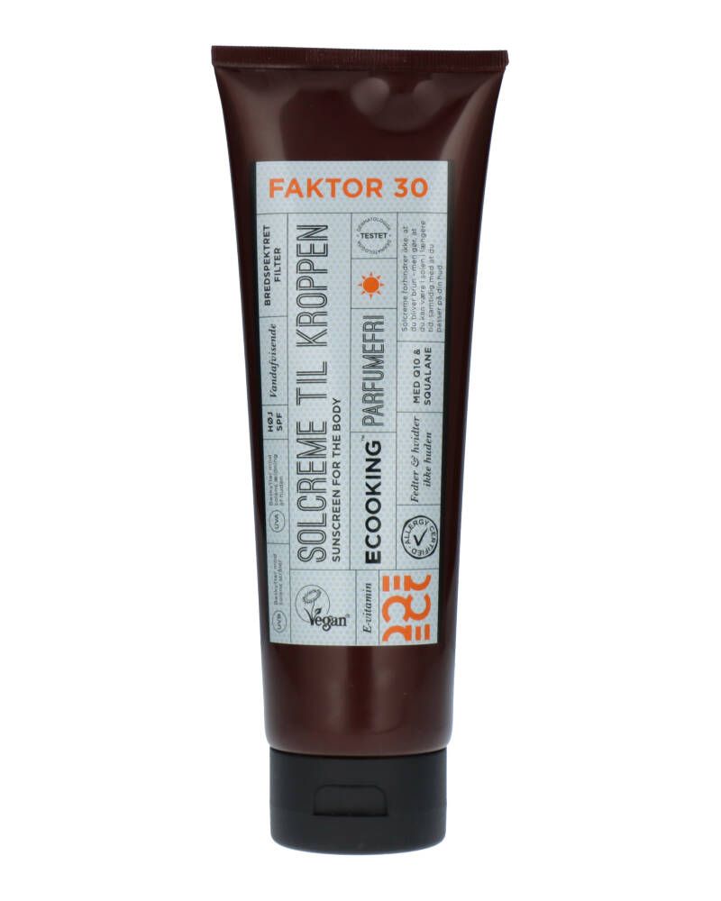 ecooking sunscreen for the body spf 30 250 ml