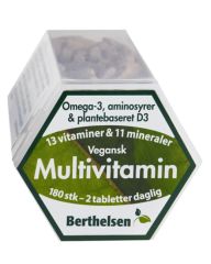 Berthelsen Naturprodukter - Vegansk Multivitamin