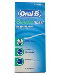 Oral B 3D Super Dental Floss Mint