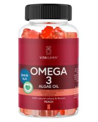 VitaYummy Omega 3 Algae Oil Peach (U)