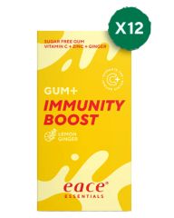 Eace Gum+ Immunity Boost Lemon Ginger