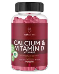 VitaYummy Calcium & Vitamin D Raspberry Gummies (U)