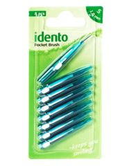 Idento Pocket Brush 8 x 1,0mm (Green/Turquise)