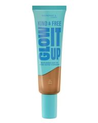 Rimmel London Kind & Free Glow It Up Moisturising Skin Tint 410 Latte