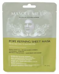 Masque Me Up Natural Bio Cellulose Facemask - Pore Refining Sheet Mask