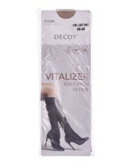 Decoy Leg Vitalizer Knee High (70 Den) Light Sand 35-38