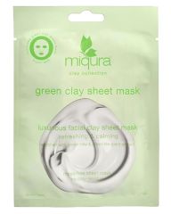 Miqura Green Clay Sheet Mask