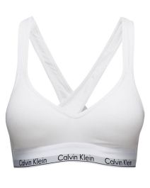 Calvin Klein Bralette Lift White L 349 00 kr
