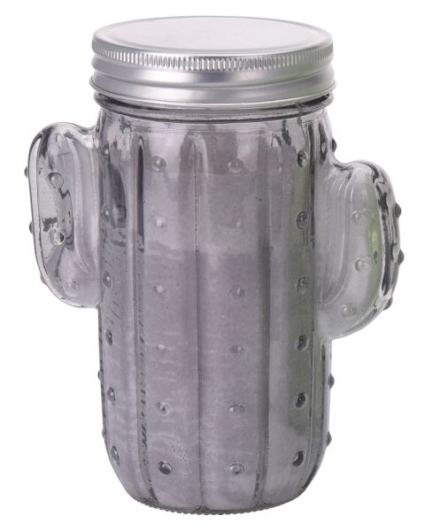 Krea Grey Cactus Candle Light