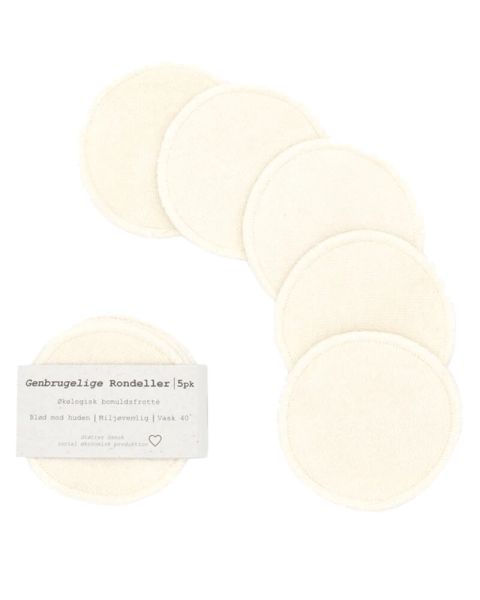 Recyclable Pad Natur white