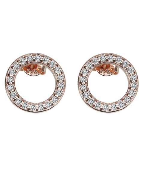 Everneed Caroline Rosegold with clear rhinestones