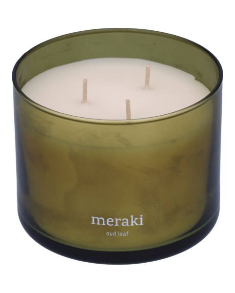 Meraki Scented Candle Oud Leaf