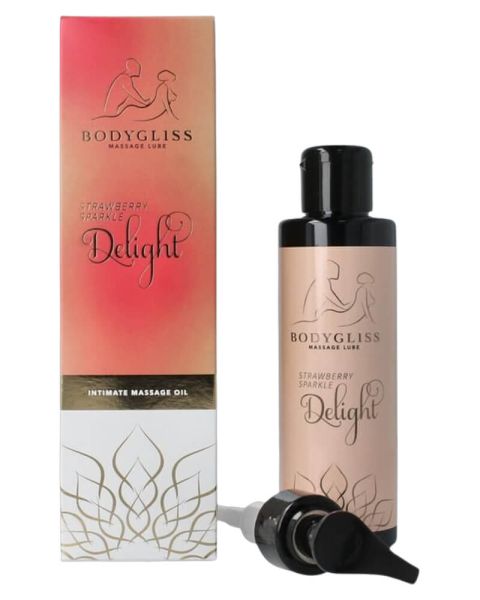 BodyGliss Massage Oil And Lubricant Strawberry & Champagne