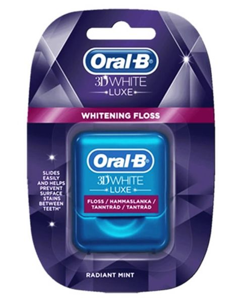 Oral B 3D White Dental Floss Radiant Mint