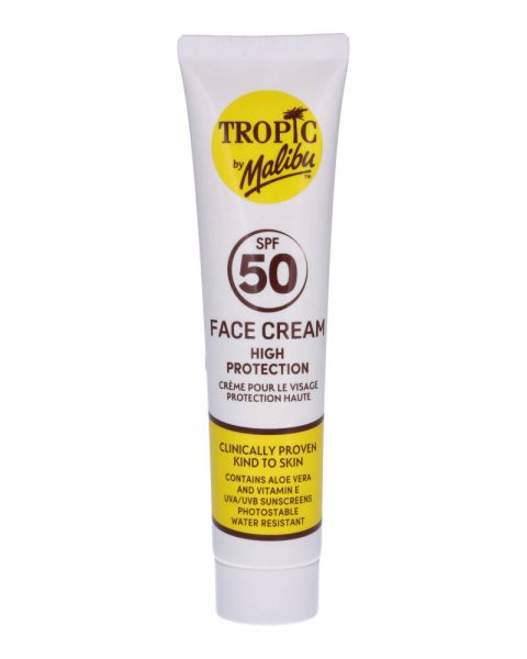 Tropic By Malibu Face Cream SPF50 Tropic By Malibu Face Cream SPF50