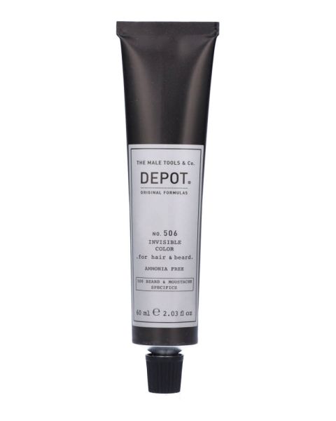 Depot NO. 506 Invisible Color - For Hair And Beard -  Graphite