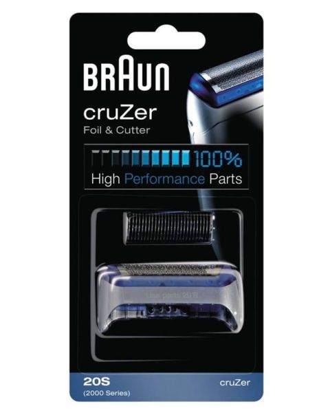 Braun cruZer Foil & Cutter Shaver Head 20S