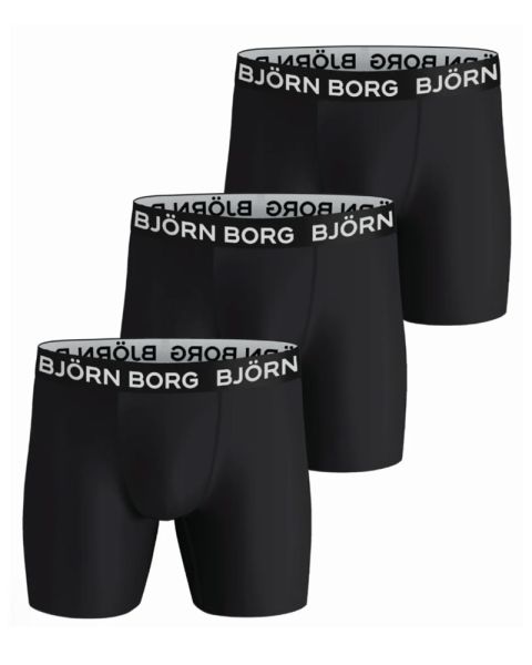 Björn Borg Performance Shorts 3-pack Str. XL
