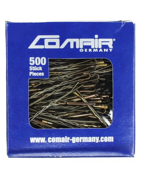 Comair Pretty Fashion Wave Hairpin 6cm Brown 754510