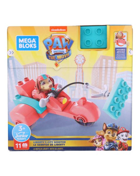Paw Patrol Mega Bloks Liberty's City Scooter