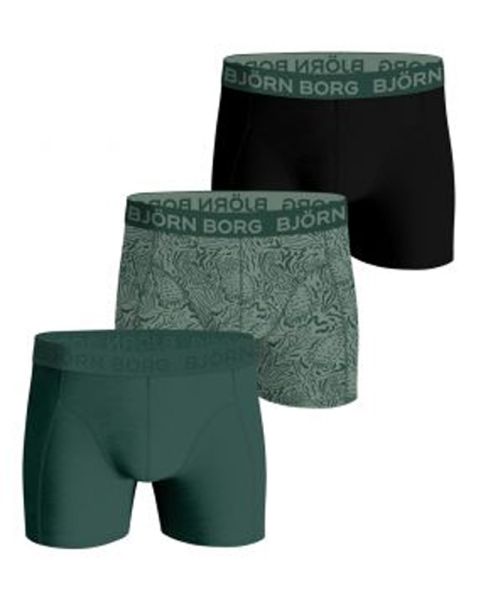 Björn Borg Cotton Stretch Shorts 3-pack Str. M