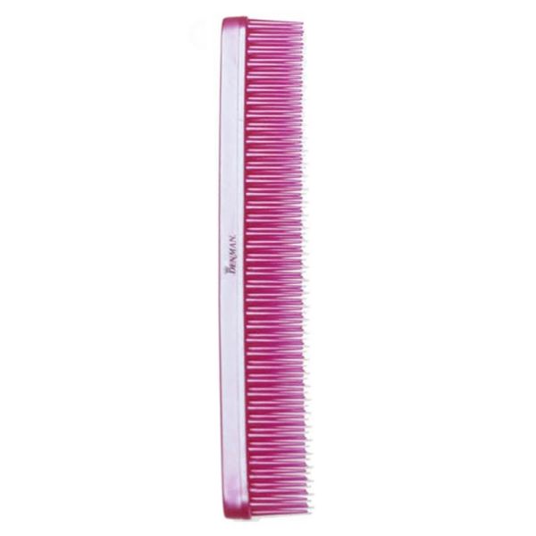 Denman Three Row Comb Pink D12