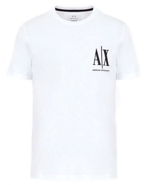 Armani Exchange Men T-Shirt Hvid Str. XL Armani Exchange Men T-Shirt Hvid Str. XL