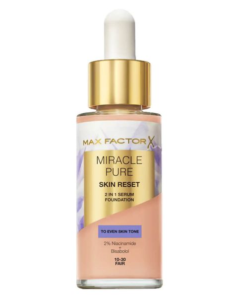 Max Factor Miracle Pure Skin Reset 2 In 1 Foundation 10-30 Fair