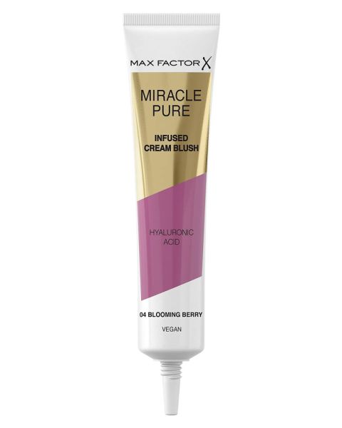 Max Factor Miracle Pure Infused Cream Blush 04 Blooming Berry