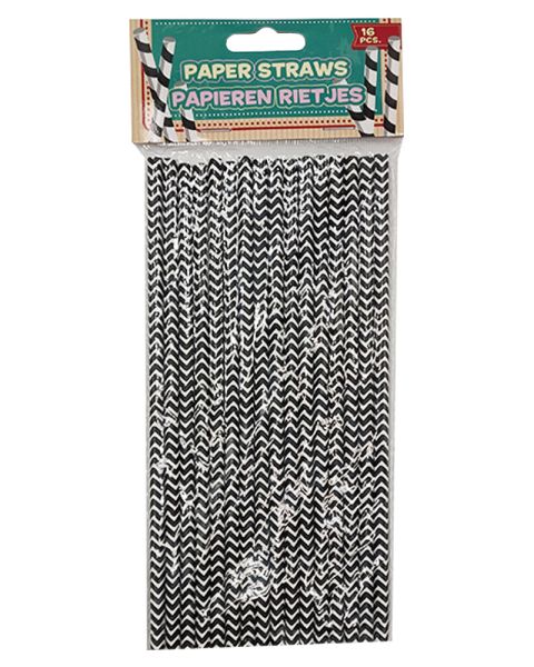 Party Collection Paper Straw ZigZag