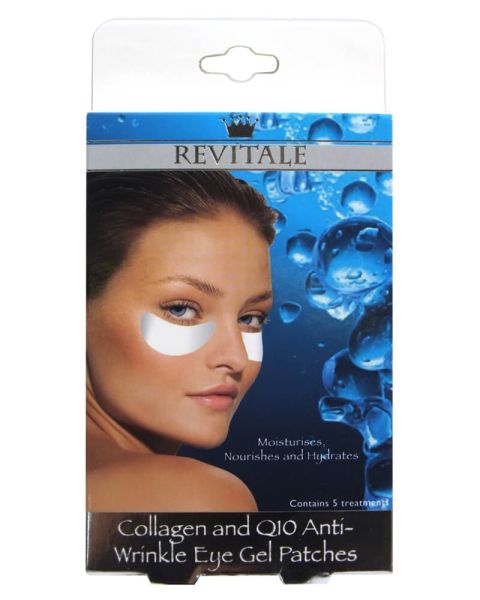 Revitale Collagen And Q10 Anti Wrinkle Eye Gel Patches