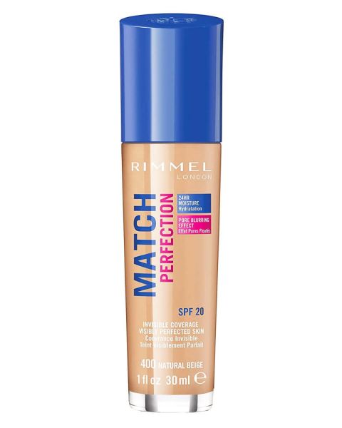 Rimmel Match Perfection SPF 20 400 Natural Beige