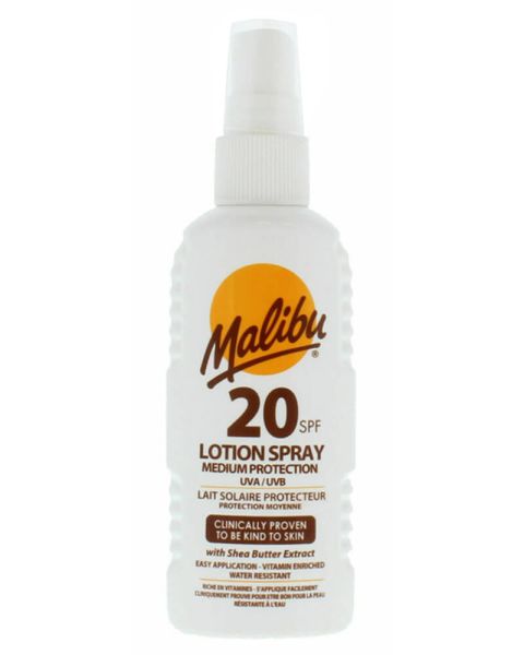 Malibu Sun Lotion Spray SPF 20