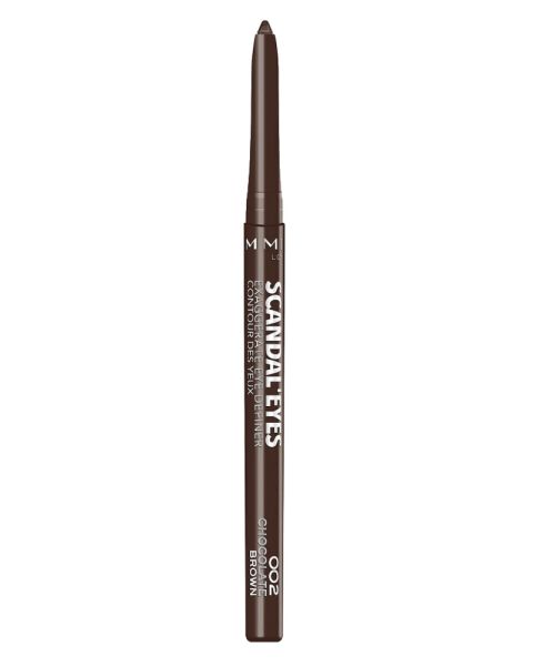 Rimmel London Scandal´Eyes Exaggerate Eye Definer Waterproof Eyeliner 002 Chocolate Brown