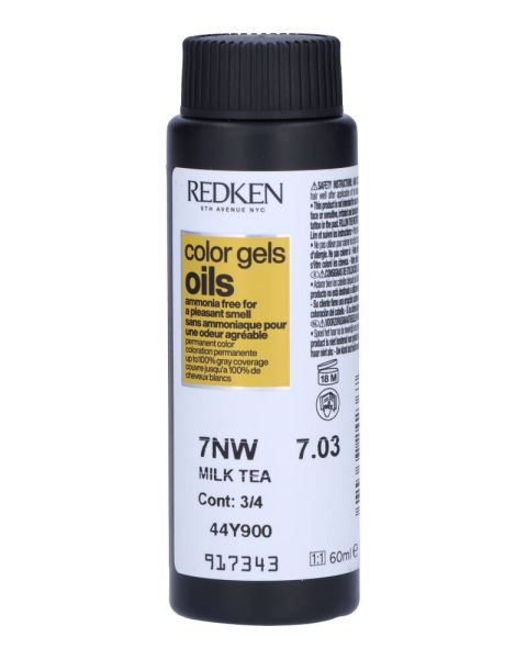 Redken Color Gels Oils 7NW Milk Tea 7.03