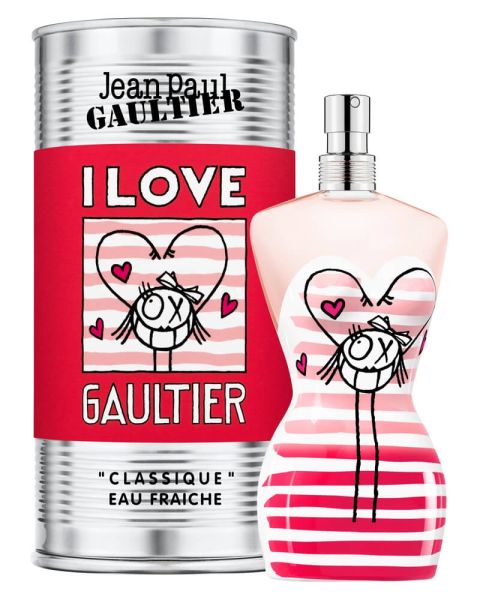 Jean Paul Gaultier Classique I Love Gaultier For Women Eau Fraiche