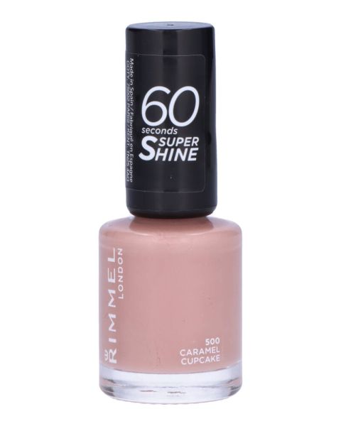 Rimmel London 60 Seconds Super Shine Neglelak 500 Caramel Cupcake