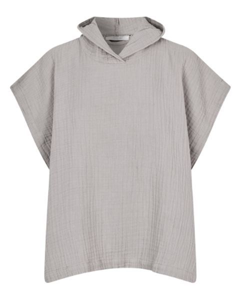 Lille Kanin Poncho Muslin Brown Smoke 3-6 years