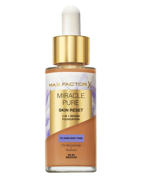 Max Factor Miracle Pure Skin Reset 2 In 1 Foundation 85-90 Medium To Deep