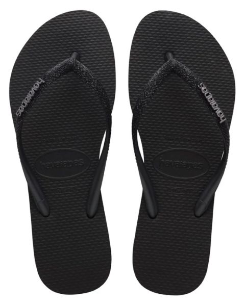 Havaianas Slim Glitter - Sort - Str. 41/42 EU