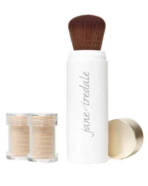 Jane Iredale Powder-Me SPF 30 Refillable Brush Tanned Jane Iredale Powder-Me SPF 30 Refillable Brush Tanned