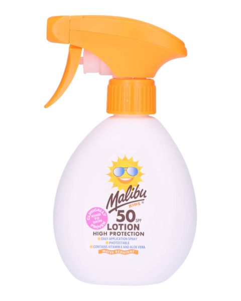 Malibu Kids Sun Lotion Spray SPF 50 (F)