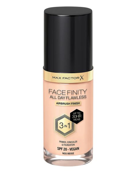 Max Factor Facefinity All Day Flawless 3In1 Foundation N55 Beige