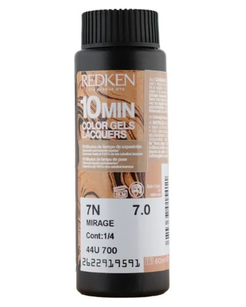 Redken Color Gels Lacquers 10 Minute 7N Mirage
