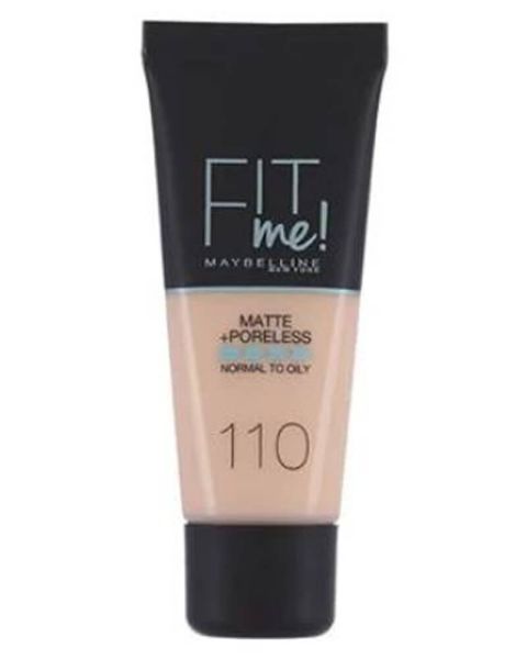 Maybelline Fit Me Matte + Poreless - 110 Porcelain Maybelline Fit Me Matte + Poreless - 110 Porcelain
